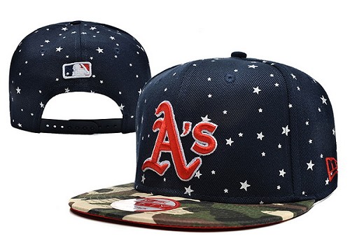 MLB Oakland Athletics Stitched Snapback Hats 008