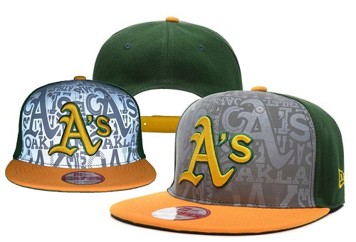MLB Oakland Athletics Stitched Snapback Hats 020