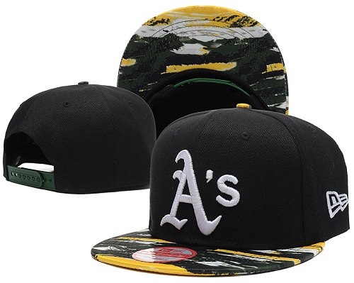 MLB Oakland Athletics Stitched Snapback Hats 022