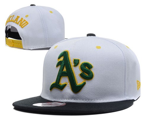 MLB Oakland Athletics Stitched Snapback Hats 023