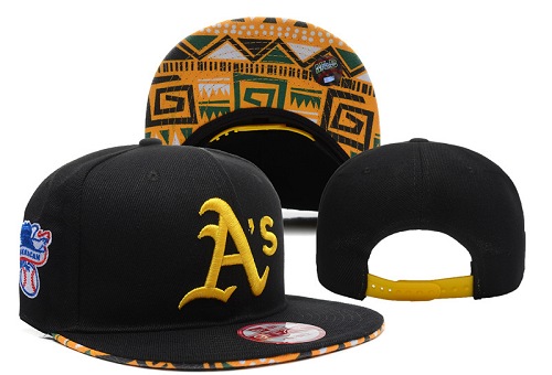 MLB Oakland Athletics Stitched Snapback Hats 025