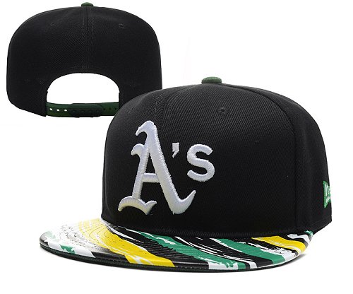 MLB Oakland Athletics Stitched Snapback Hats 029