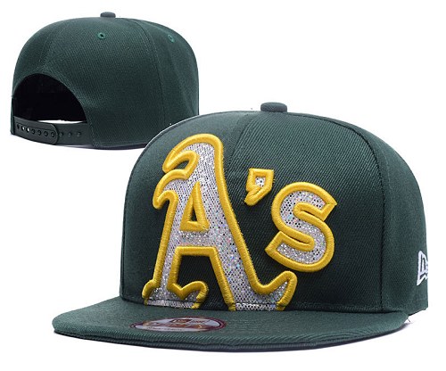 MLB Oakland Athletics Stitched Snapback Hats 031