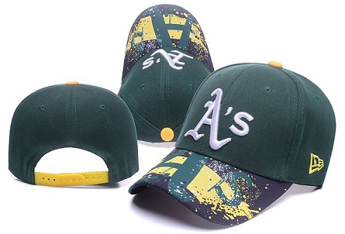 MLB Oakland Athletics Stitched Snapback Hats 032