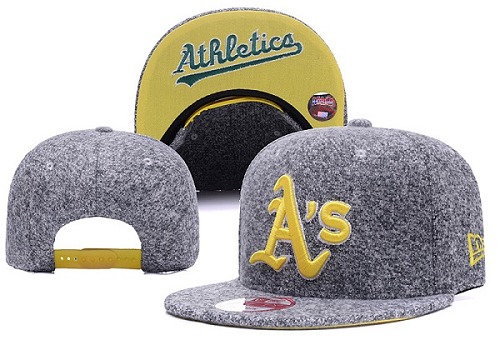 MLB Oakland Athletics Stitched Snapback Hats 033